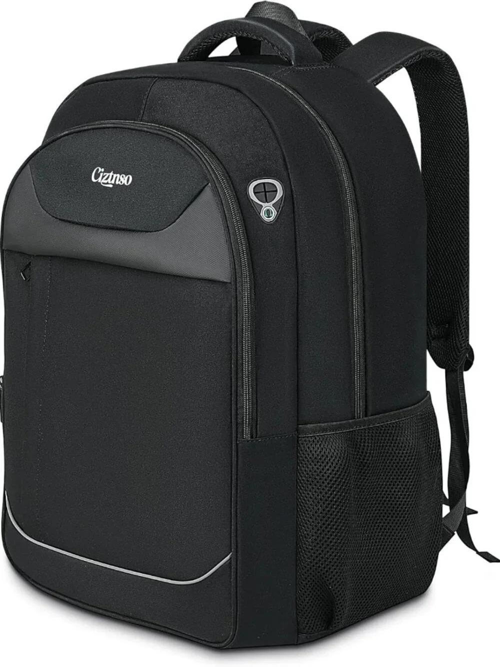 Durable Anti-Theft Travel Backpack with USB Port, Water-Resistant Laptop Bag